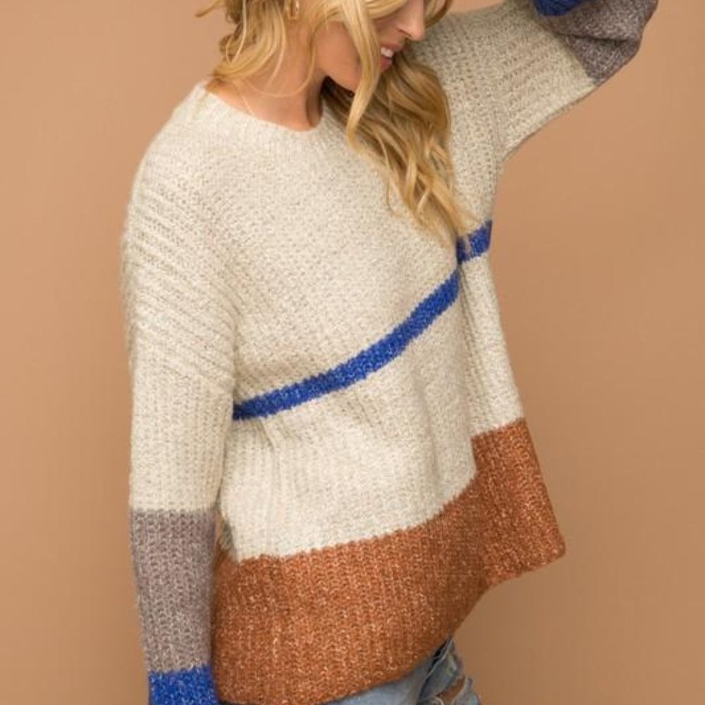 Colorblock Sweater - Picture 4 of 7